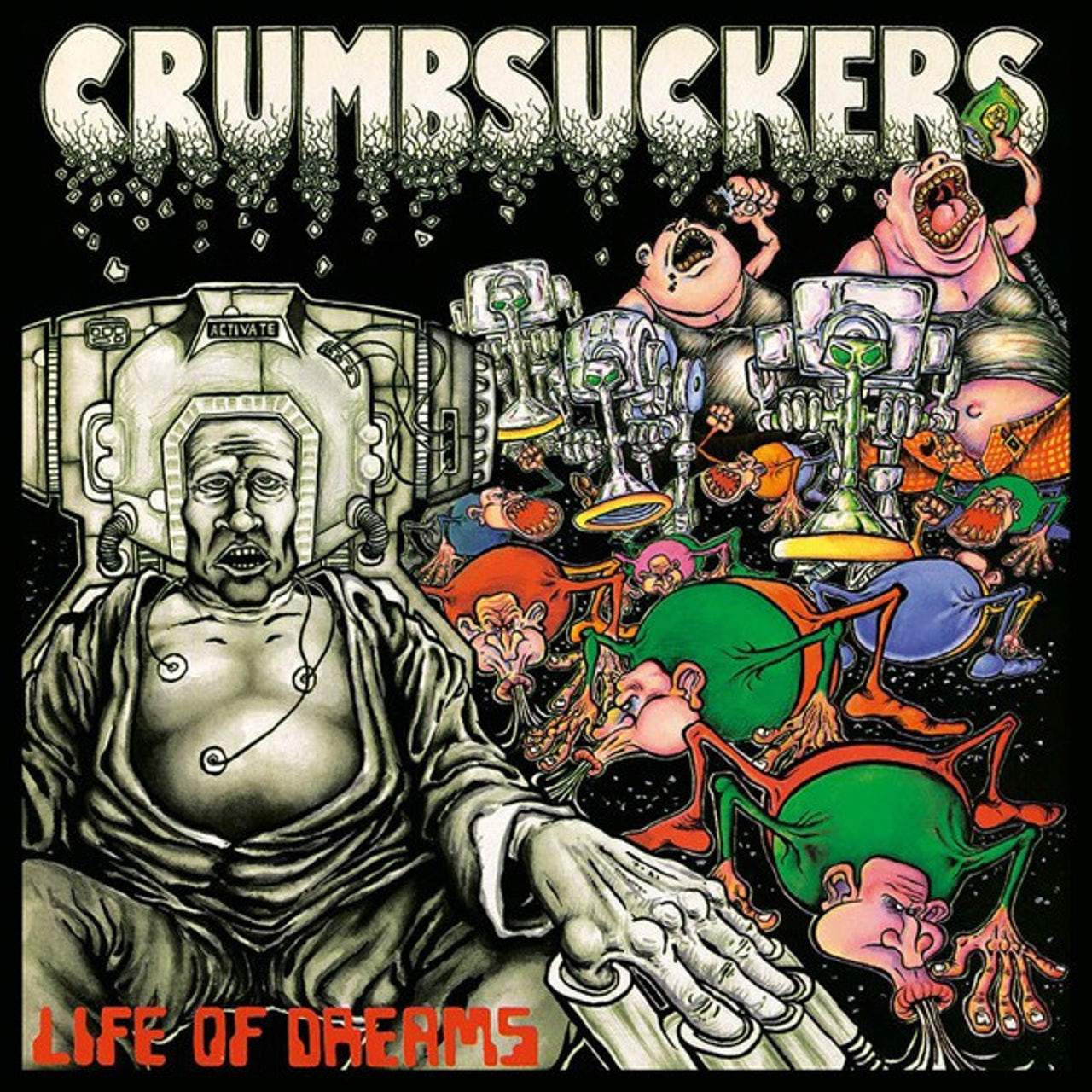 Crumbsuckers "Life Of Dreams" LP (ORANGE Vinyl)
