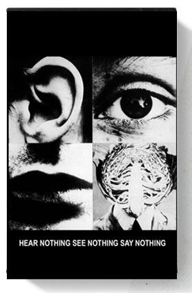 Discharge "Hear Nothing See Nothing Say Nothing" Cassette