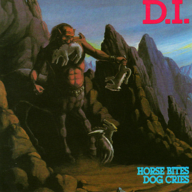 D.I. "Horse Bites Dog Cries" LP (BLUE Vinyl)