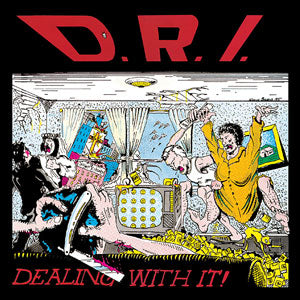 D.R.I. "Dealing With It" Sticker