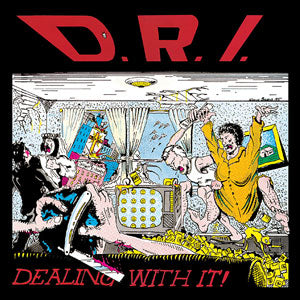 D.R.I. "Dealing With It" Sticker