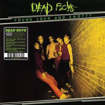 Dead Boys "Young Loud And Snotty" LP (Color Vinyl)