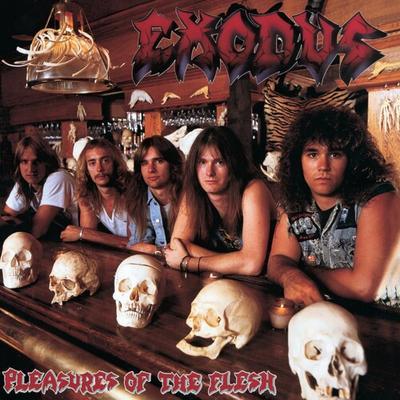 Exodus "Pleasures Of The Flesh" LP (YELLOW Vinyl)