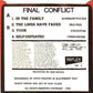 Final Conflict "In The Family" 7"