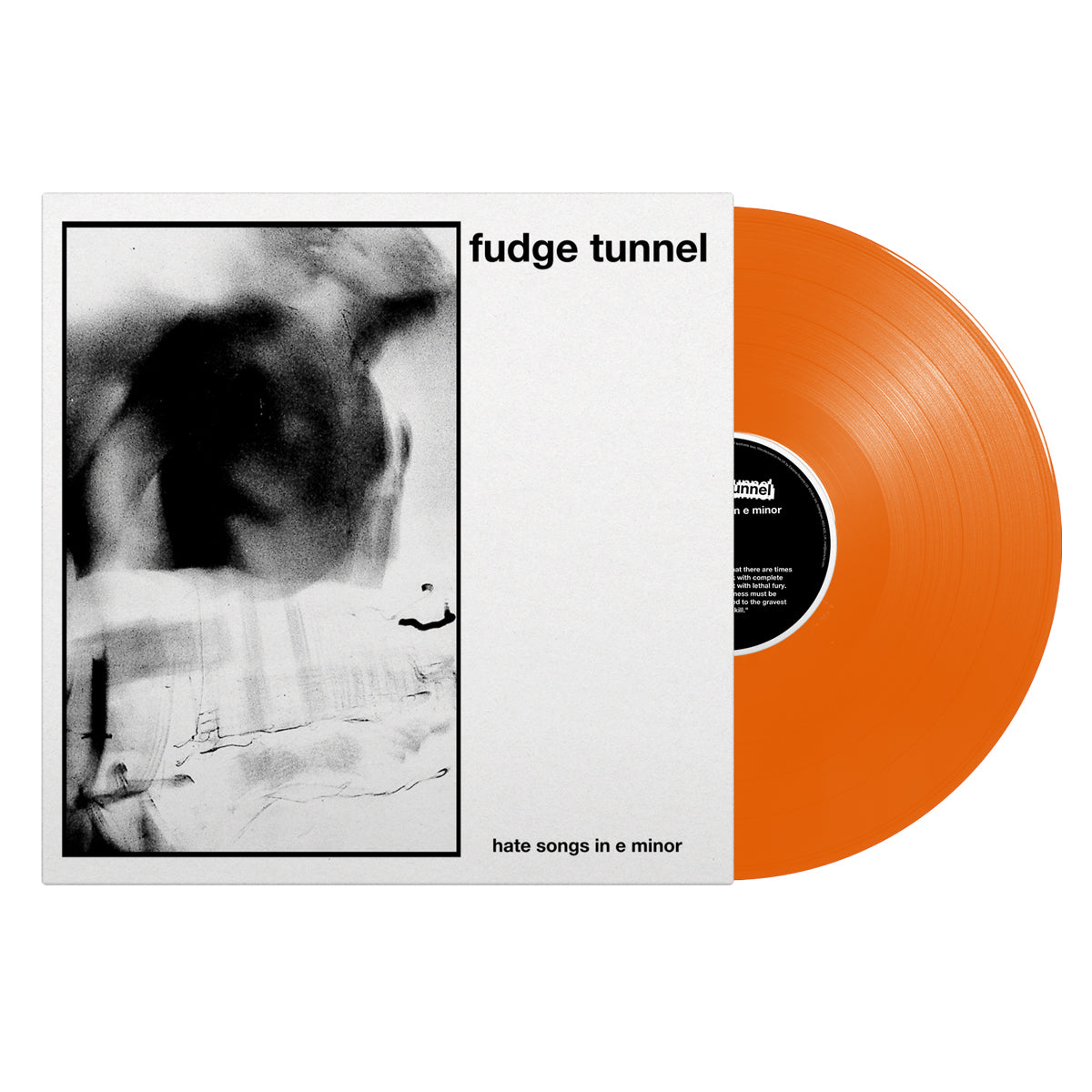 Fudge Tunnel "Hate Songs In E Minor" LP (ORANGE Vinyl)