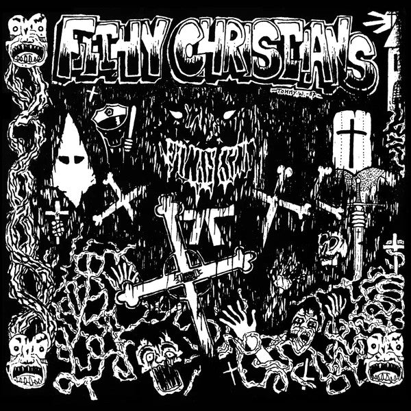 G-anx / Filthy Christians "Split" 7" (COLOR Vinyl)