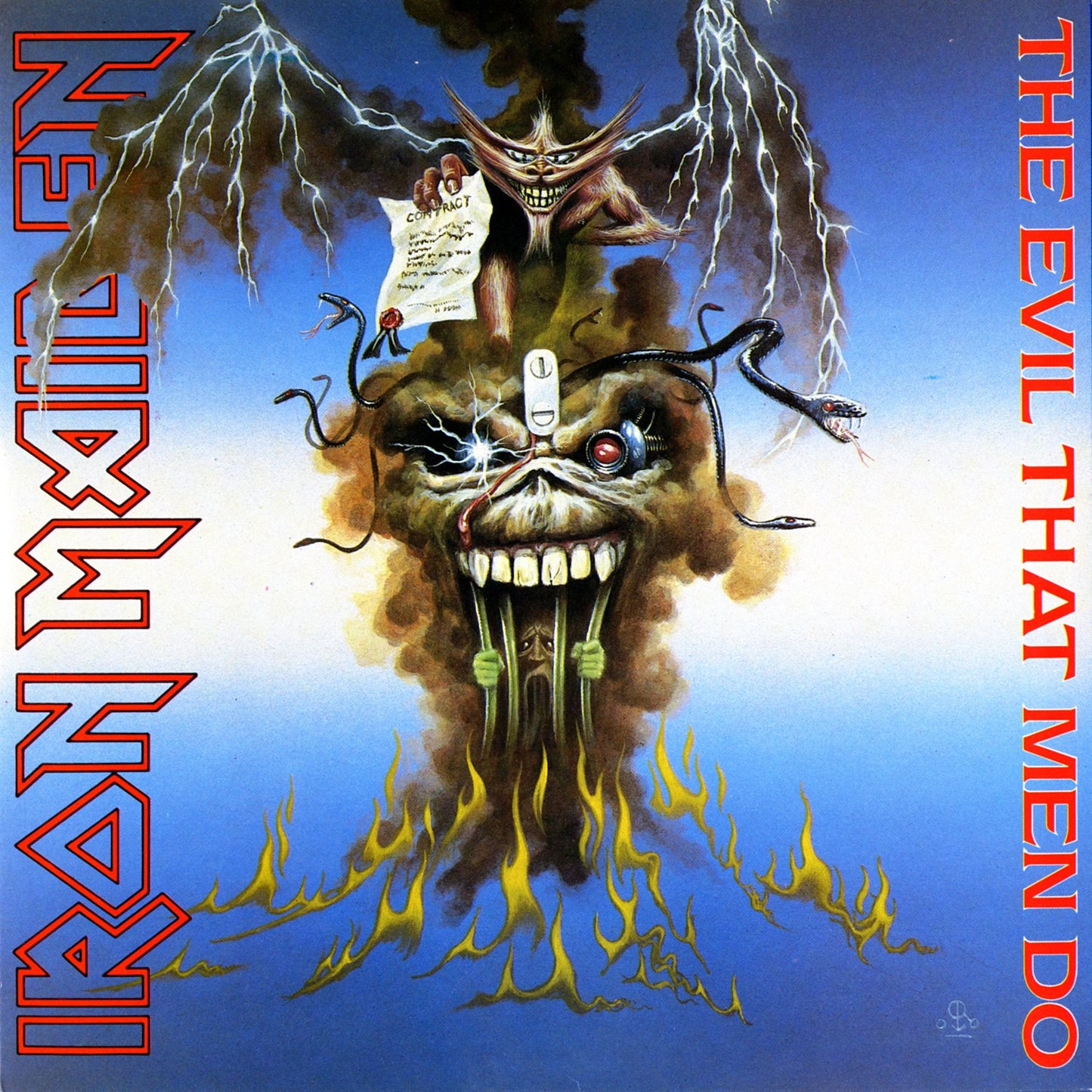 Iron Maiden "The Evil That Men Do" 7"