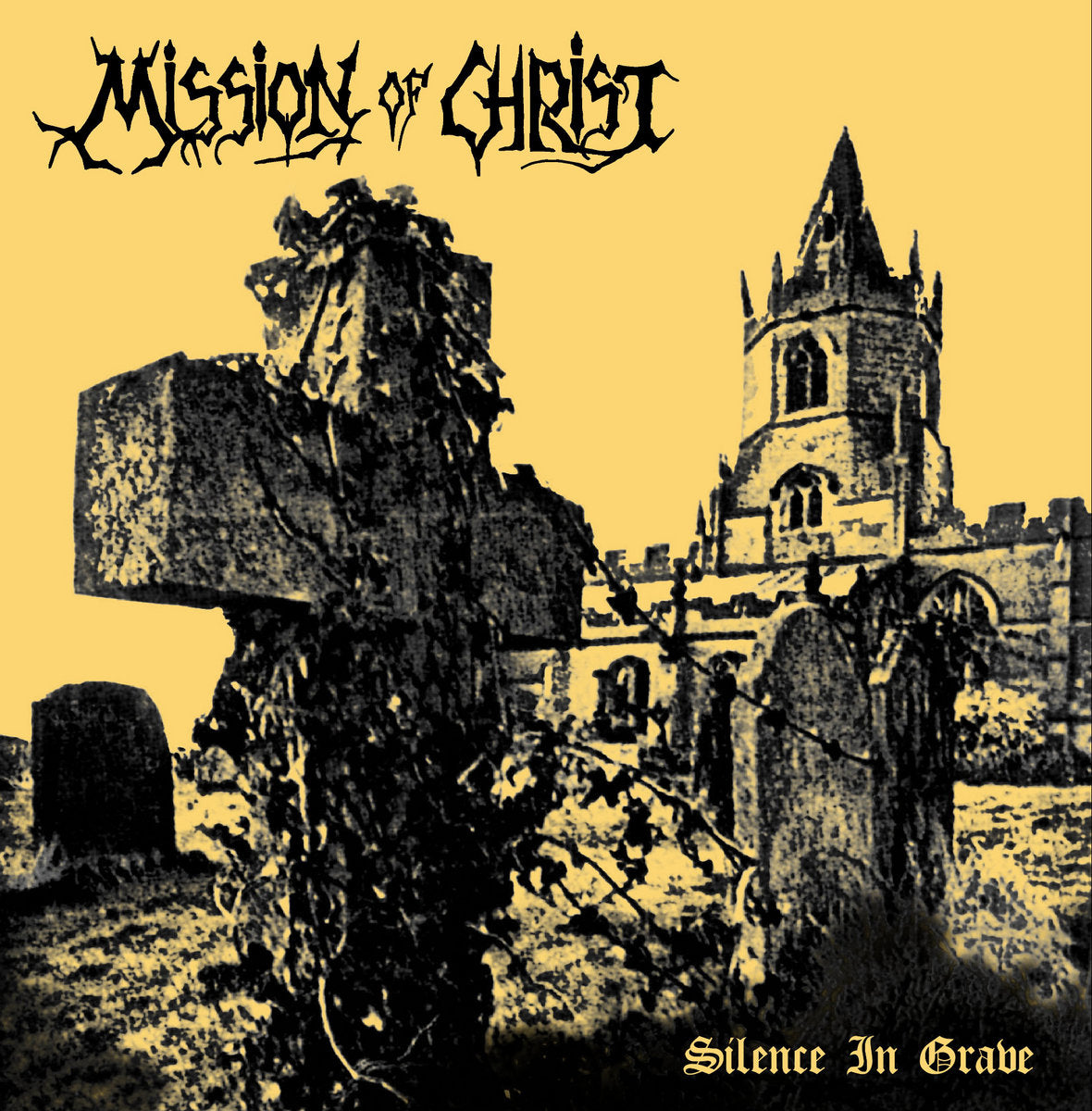 Mission Of Christ "Silence In Grave (1987-89)" LP + "Realms Of Evil" 7"