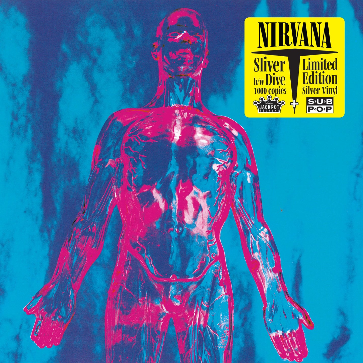 Nirvana "Sliver b/w Dive" 7" (SILVER Vinyl)