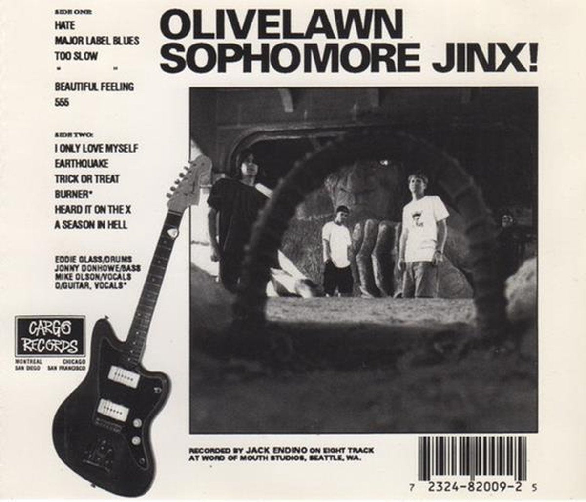 Olivelawn "Sophomore Jinx!" CD