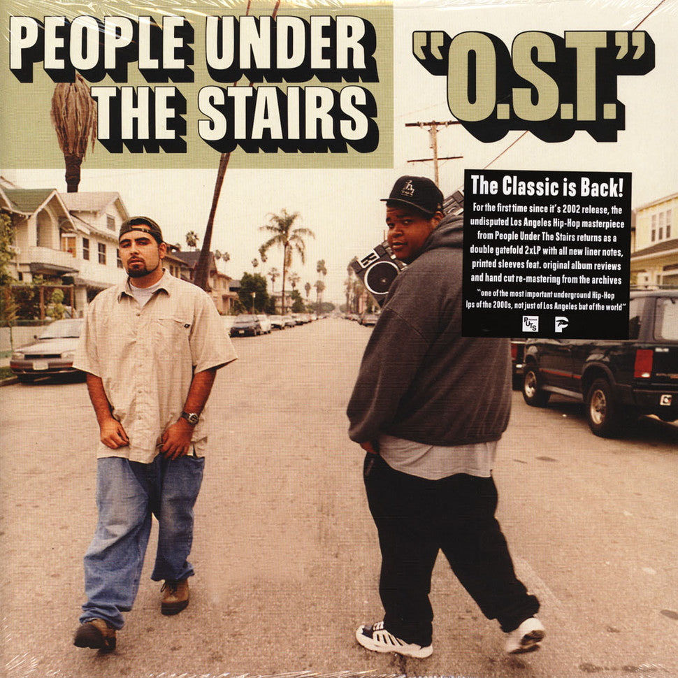 People Under The Stairs "O.S.T." 2XLP