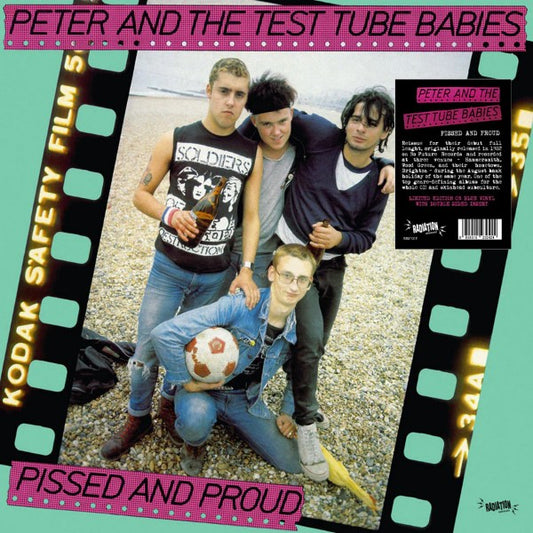 Peter And The Test Tube Babies "Pissed And Proud" LP (COLOR Vinyl)