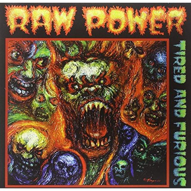 Raw Power "Tired And Furious" LP (GREEN Vinyl)