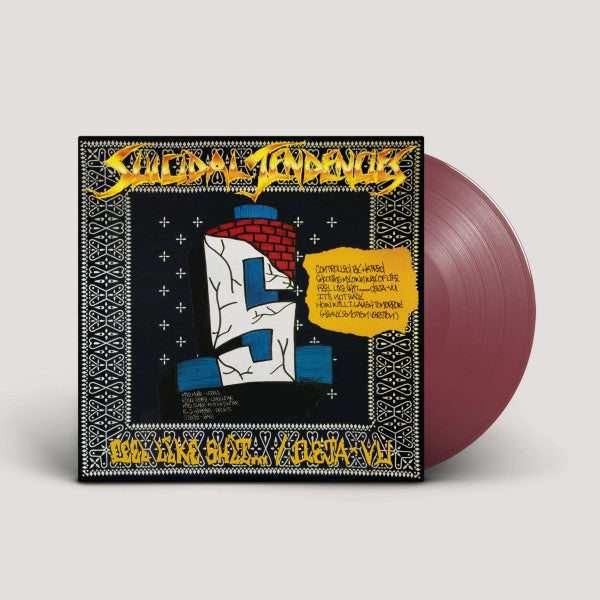 Suicidal Tendencies "Controlled By Hatred/Feel Like Shit...Deja Vu" LP (COLOR Vinyl)