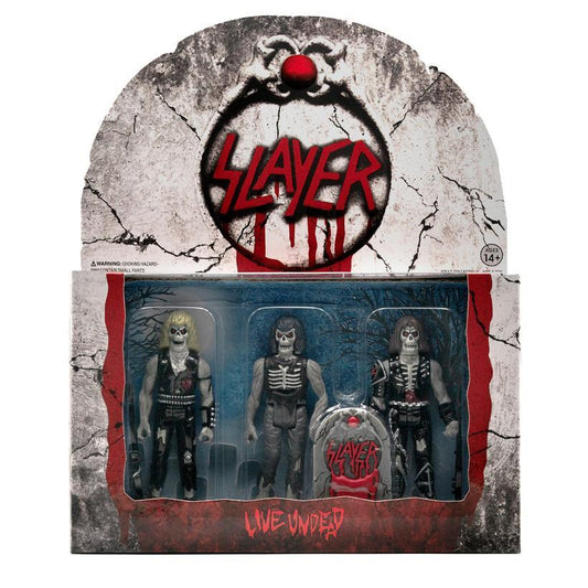 Slayer ReAction Figure - "Live Undead (3-Pack)"