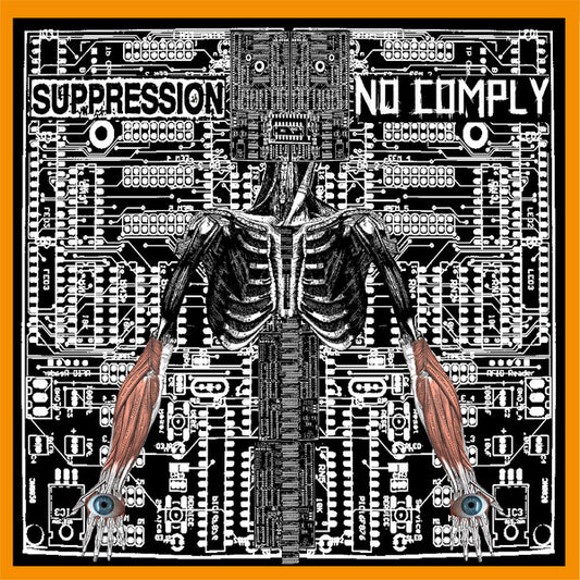 Suppression / No Comply "s/t" 10" (COLOR Vinyl)