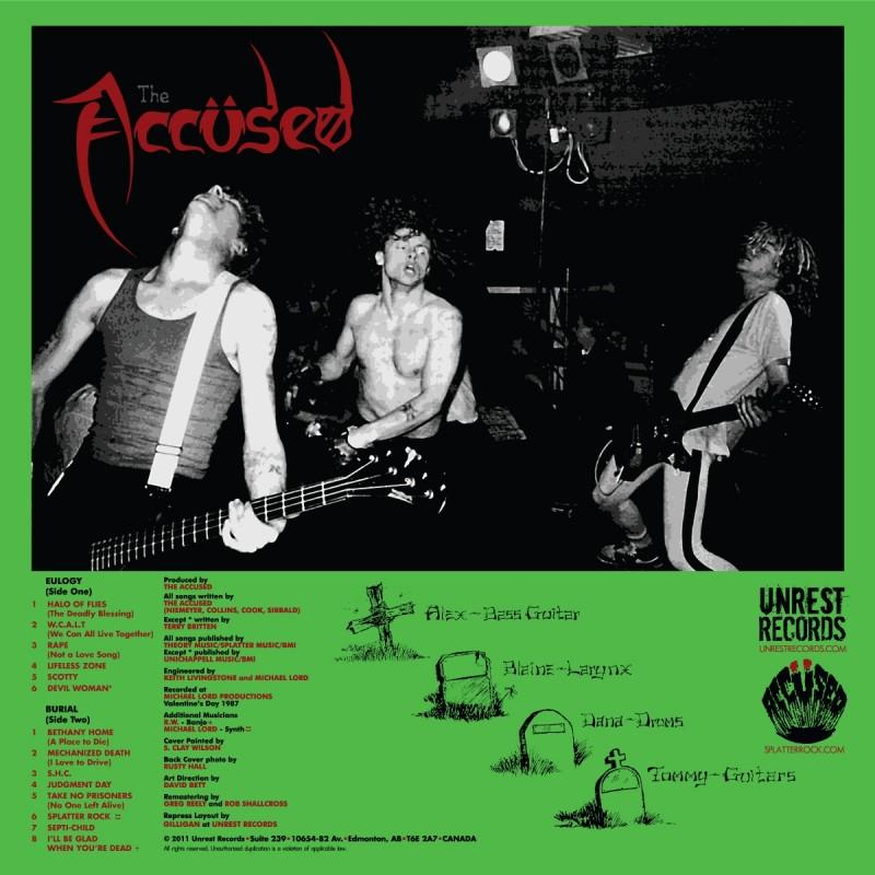 The Accüsed "More Fun Than An Open Casket Funeral" LP