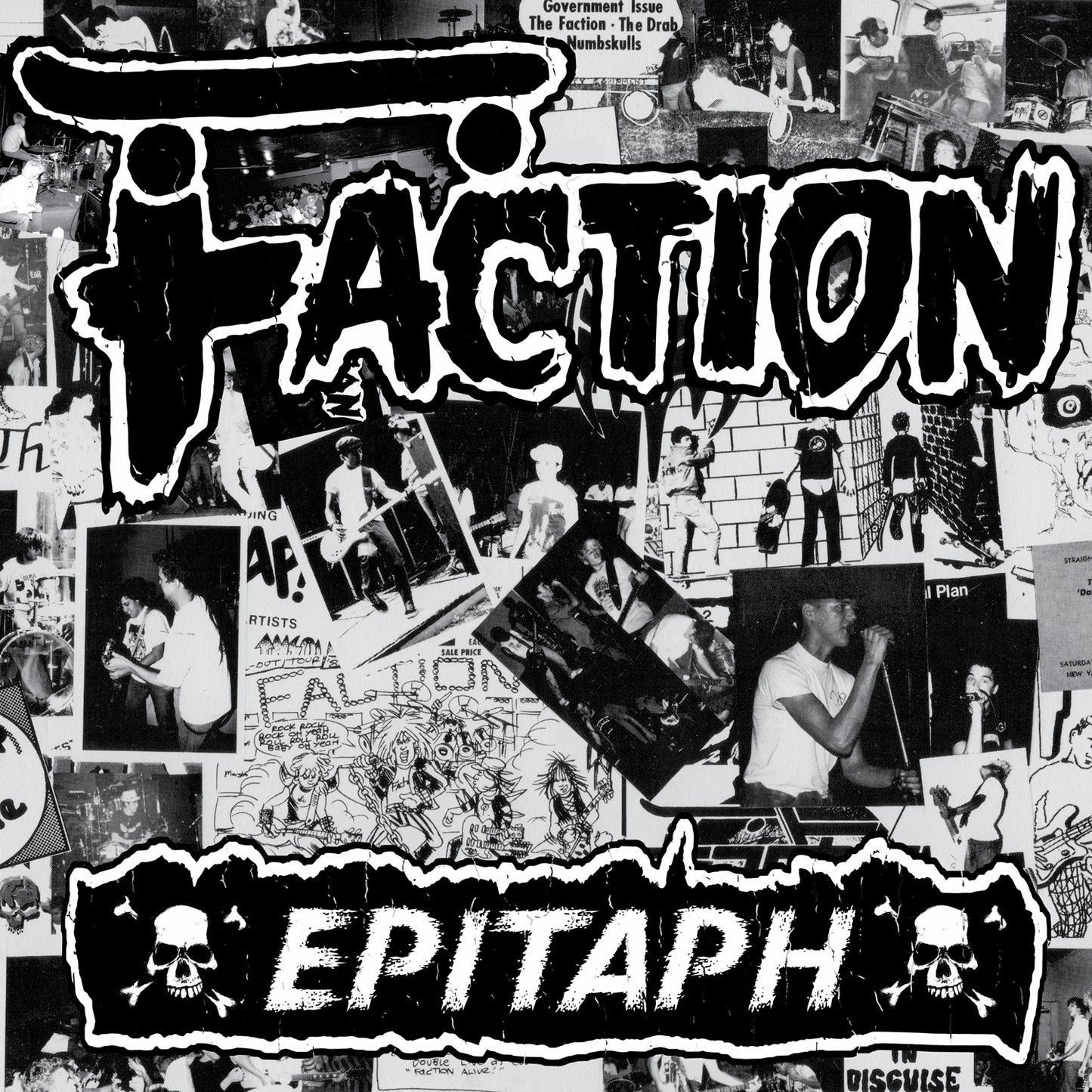 The Faction "Epitaph" 12"EP (CLEAR Vinyl)