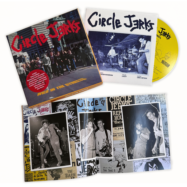 Circle Jerks "Wild In The Streets (40th Anniversary)" Deluxe CD
