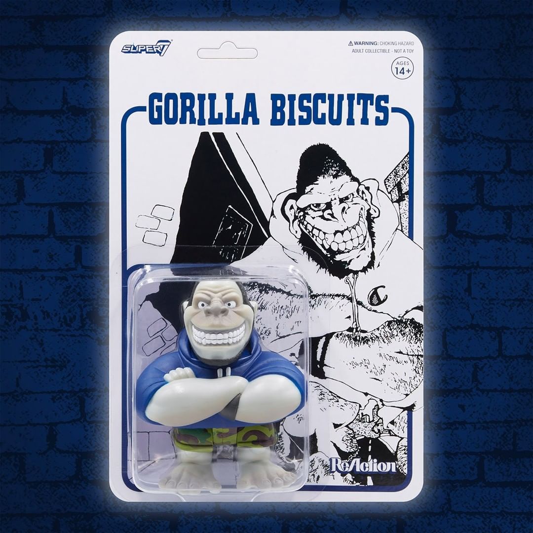 Gorilla Biscuits ReAction Figure - "Mascot (Camo Shorts)"