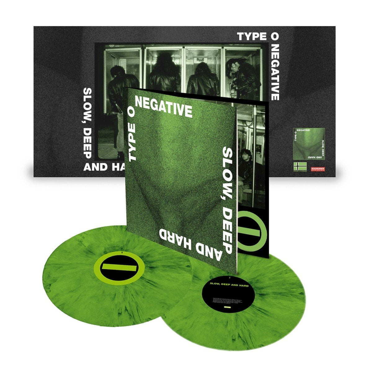 Type O Negative "Slow, Deep And Hard" 2XLP (COLOR Vinyl)